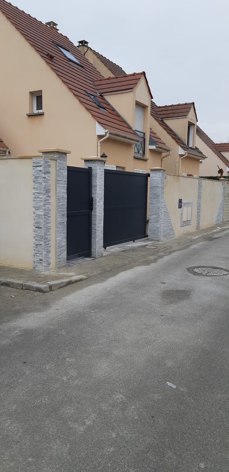Construction de mur